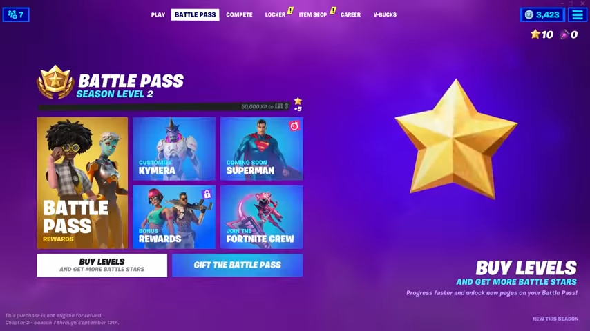 Image for Fortnite Season 7 Battle Stars | How to redeem all Battle Pass content