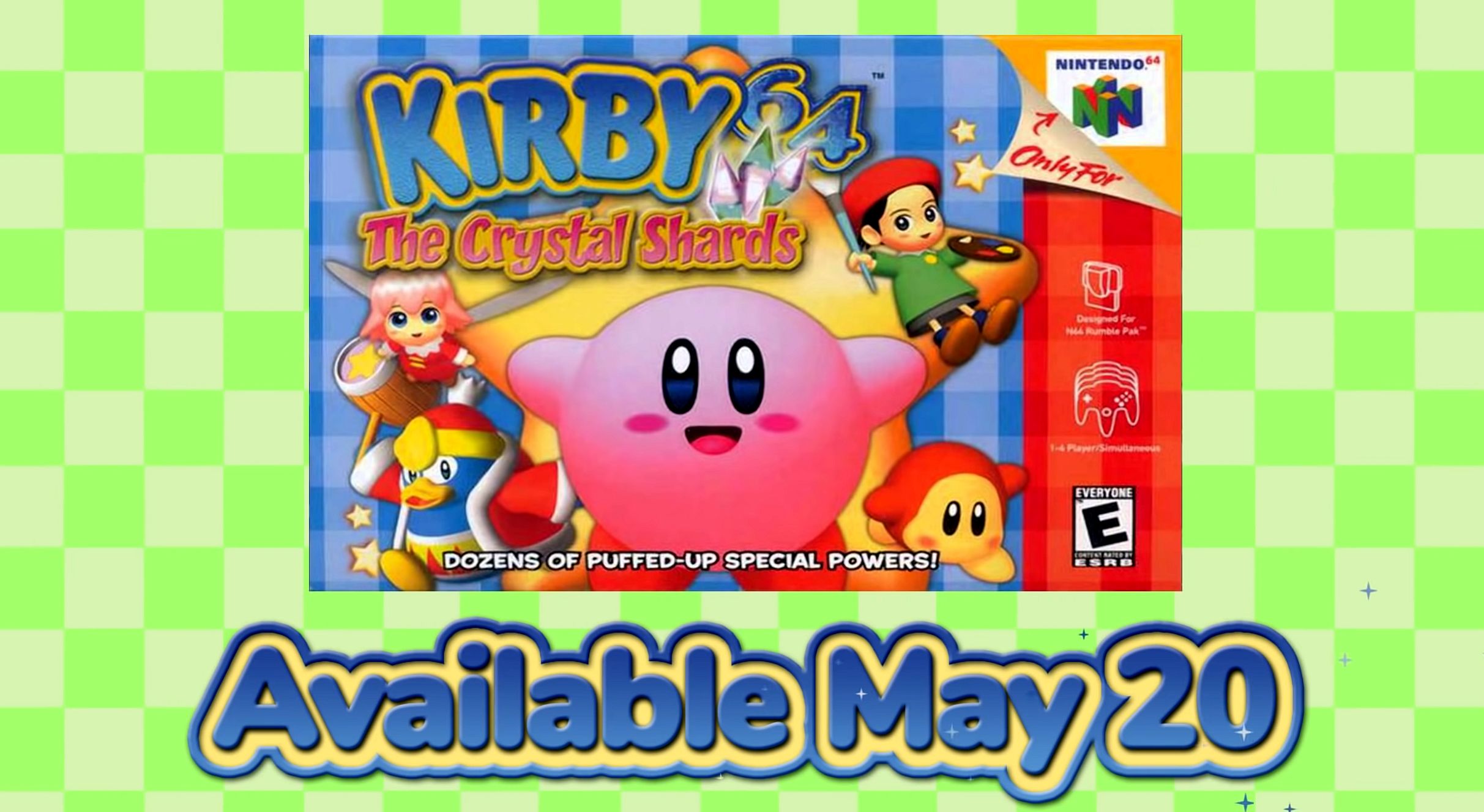 Image for Kirby 64: The Crystal Shards comes to Nintendo Switch Online next week