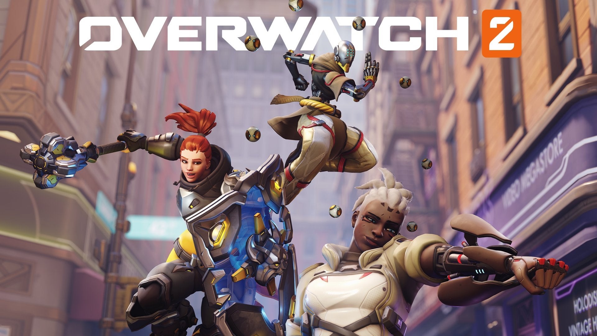 Three Overwatch heros jumping into the fray.