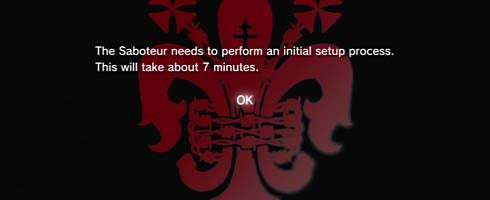 Image for The Saboteur PS3 has a 7-minute install