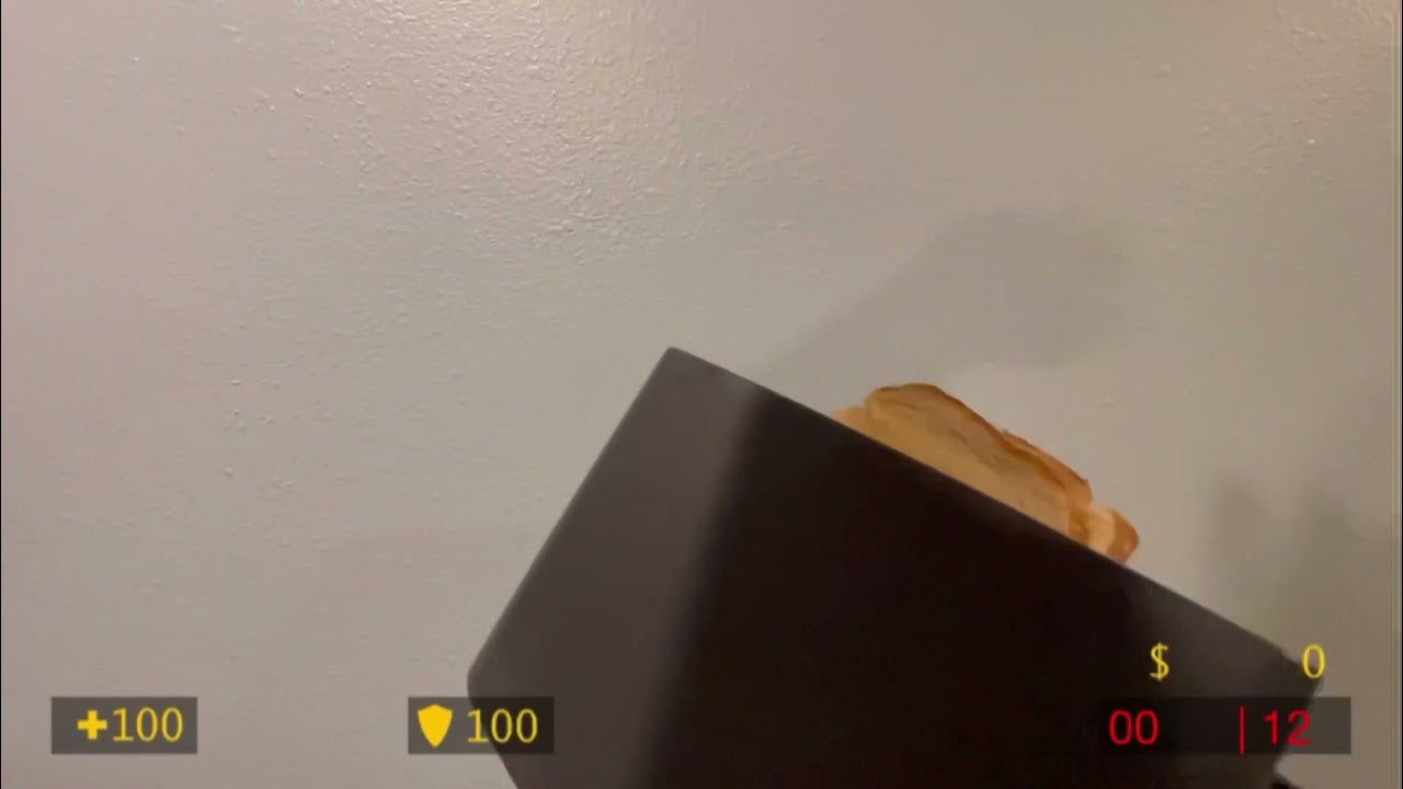 Image for Incredibly satisfying video turns a lamp, hoover and toaster into hilarious FPS reload animations