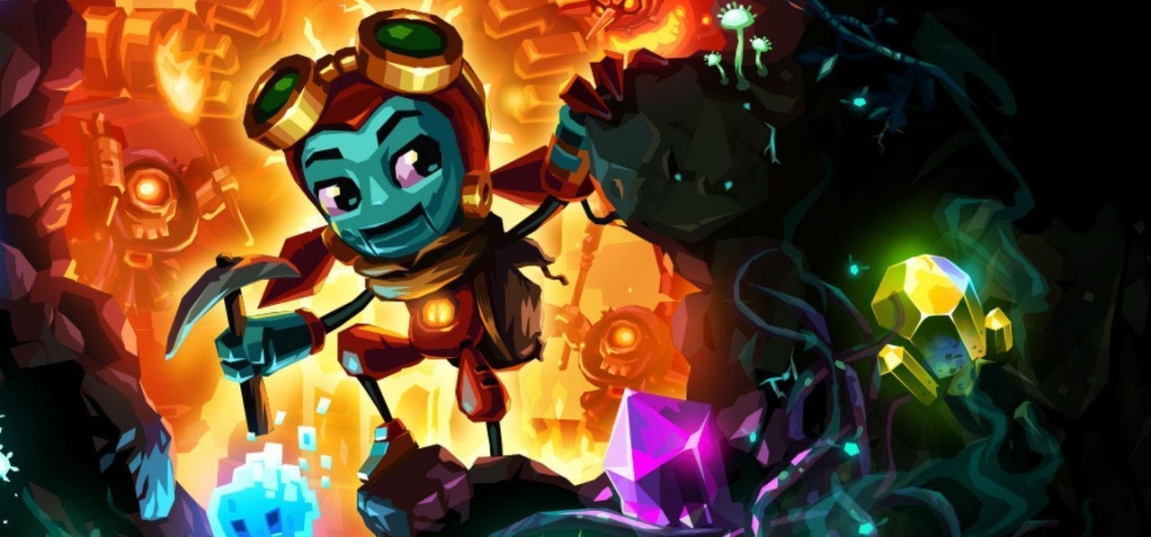 <h3>21. SteamWorld Dig 2</h3>
SteamWorld Dig 2 is a textbook example of everything a sequel should be: bigger, smarter, and just straight up more fun. Guiding Dorothy through SWD 2’s labyrinthine caverns searching for loot and upgrades is a challenging and charming twist on the classic “Metroidvania” style and has a gameplay loop that will undoubtedly keep you up into the wee hours of the morning for “just one more run”.