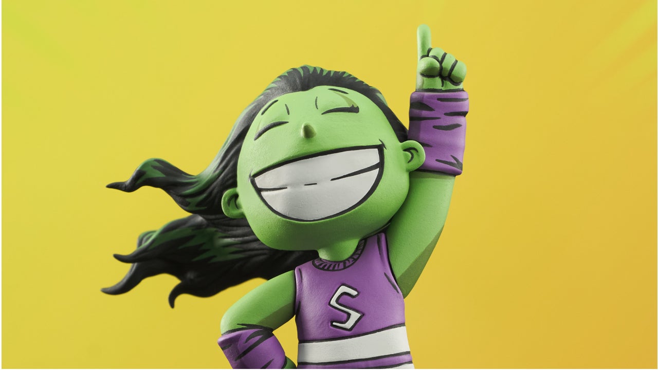 She-Hulk Joins the Adorable Marvel Animated Figurine Series