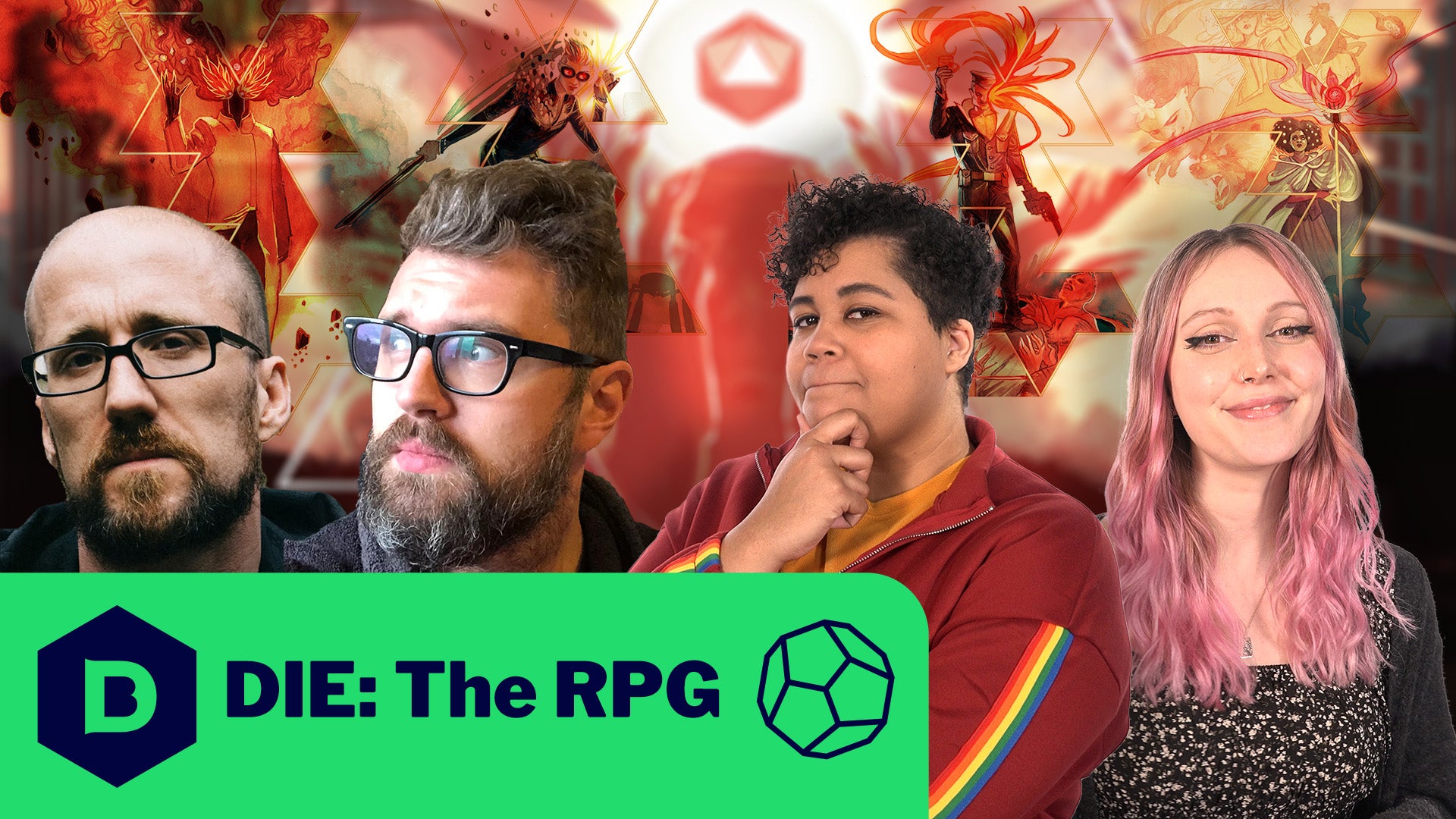 Image for We got sucked into the DIE RPG with author Kieron Gillen and game designer Grant Howitt