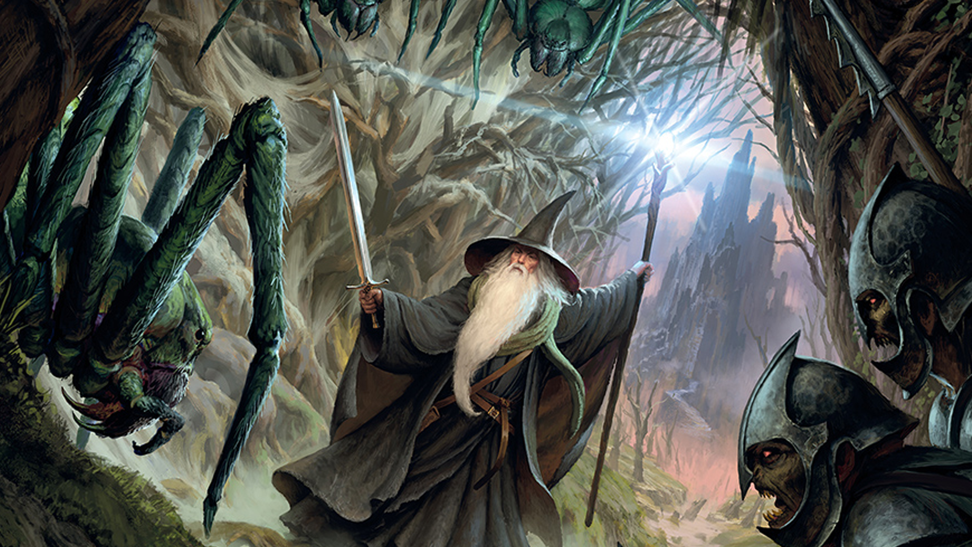 Lord of the Rings: Trading Card Game Revised Core Set artwork