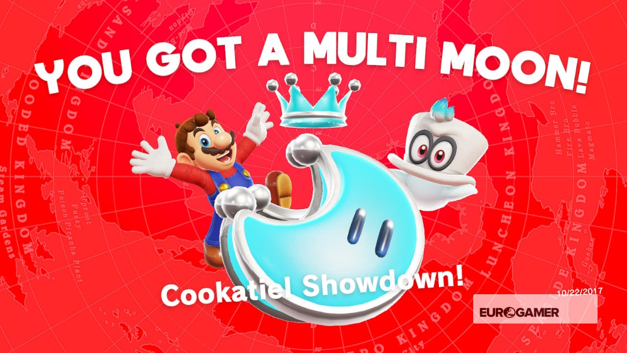 Super Mario Odyssey - Cookatiel Showdown! and Cookatiel boss encounter ...