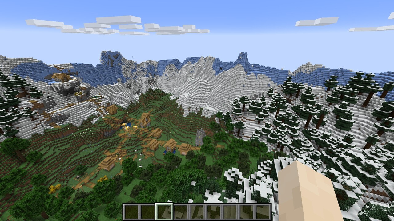 Minecraft-snow-chasm