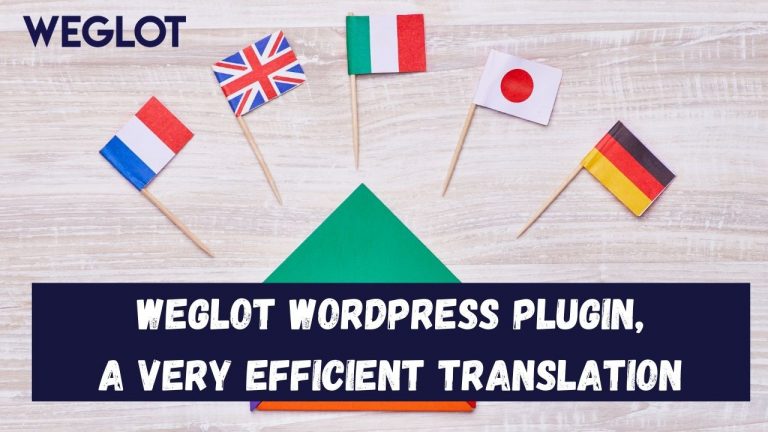 Weglot Wordpress Plugin、非常に効率的な翻訳を実現します。