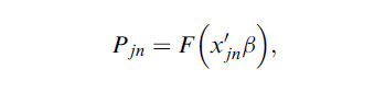 Binomial-Logit-Model