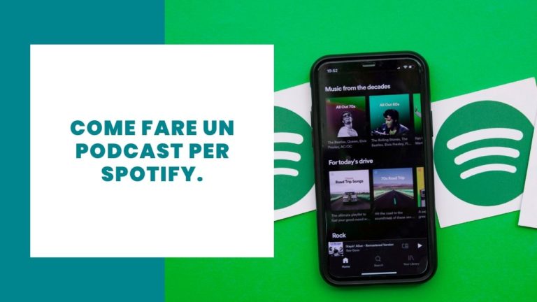 Come fare un podcast su Spotify