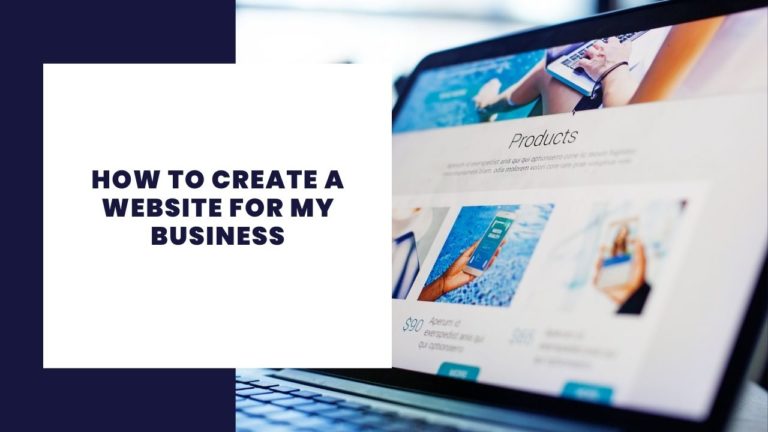 How to create a website for business