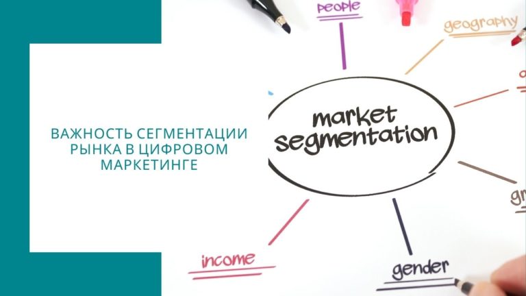 Важность сегментации рынка в цифровом маркетинге