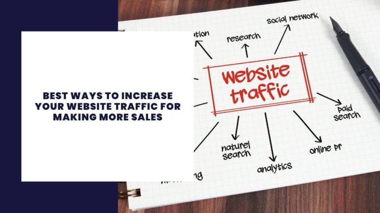 Increase website traffics