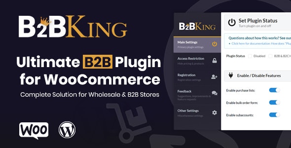 B2B King WordPress