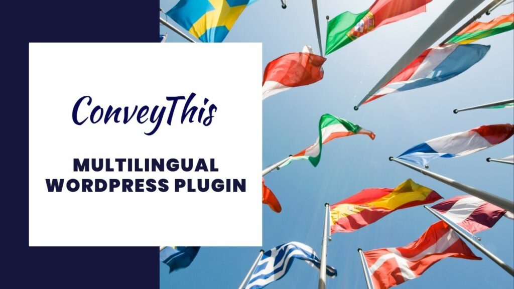 Conveythis Multilingual WordPress Plugin