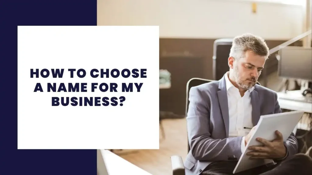 How to choose a name for my business