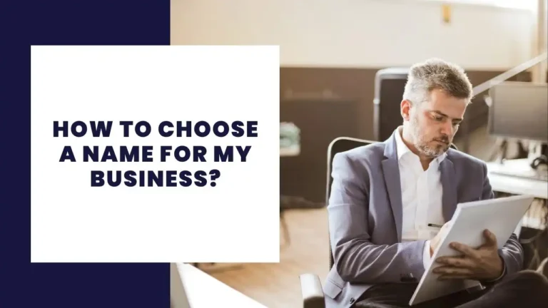 How to choose a name for my business