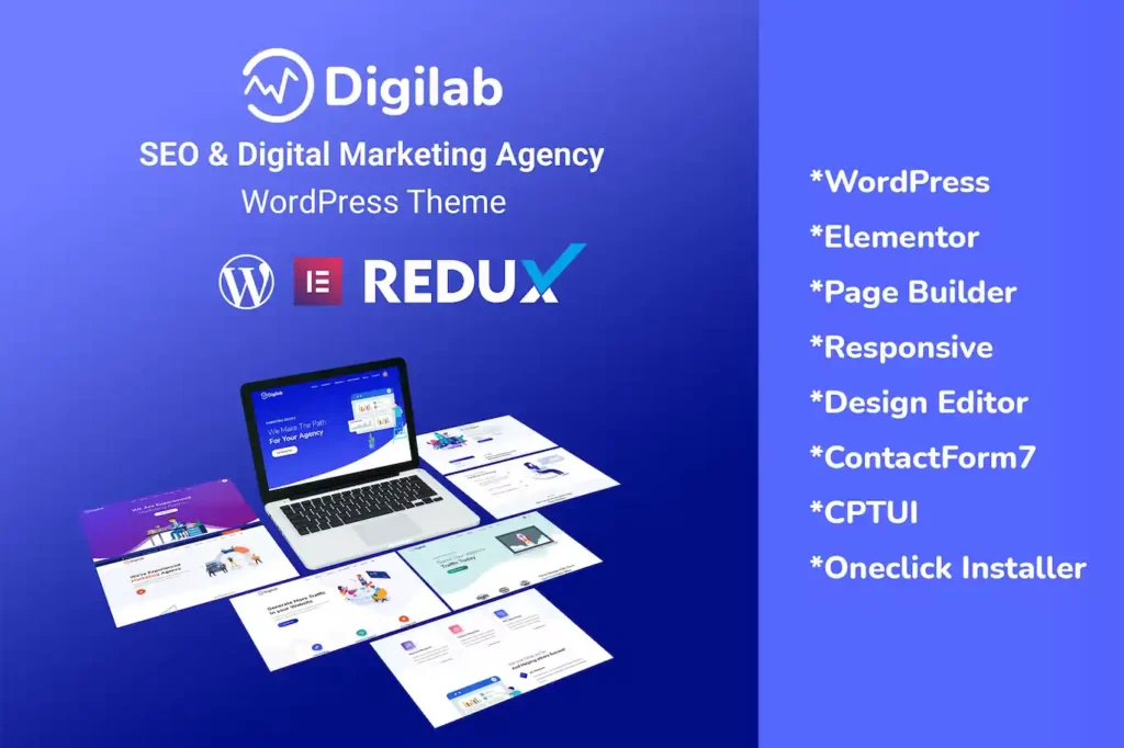 Digilab Digital Marketing Agency WordPress Theme