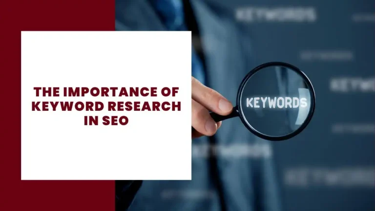 The importance of keyword research in SEO