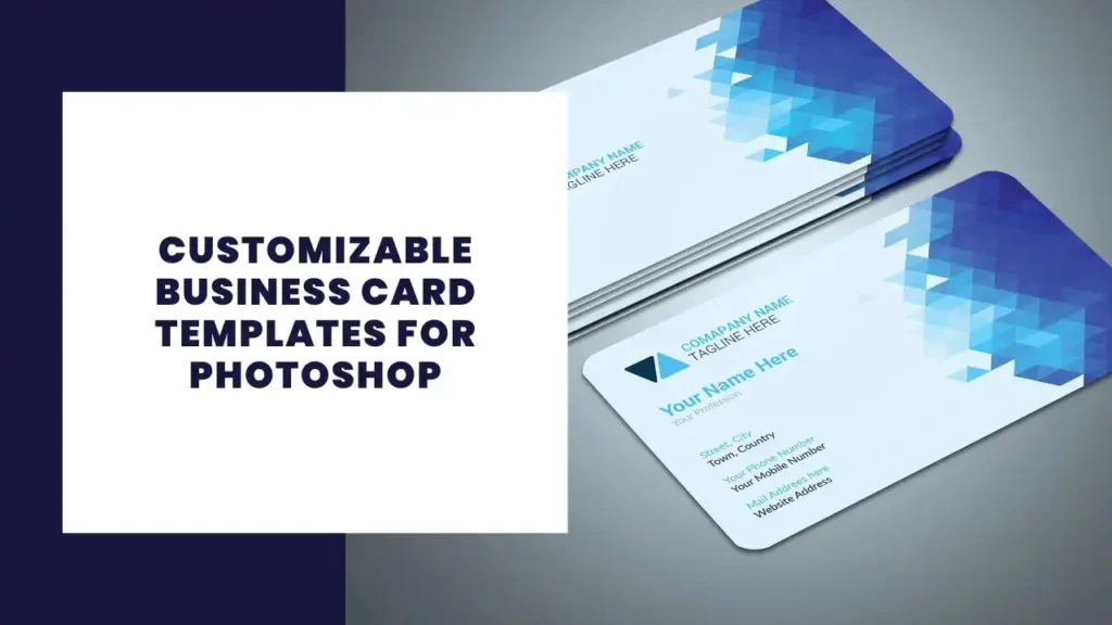 Customizable Business Card Templates for Photoshop