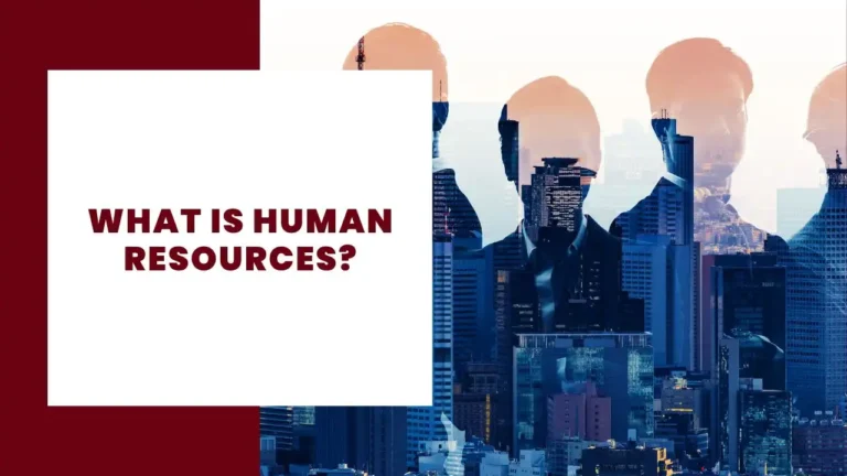 What is human resources