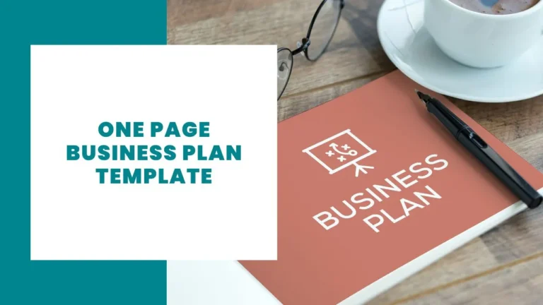 One-Page-Business-Plan-Template