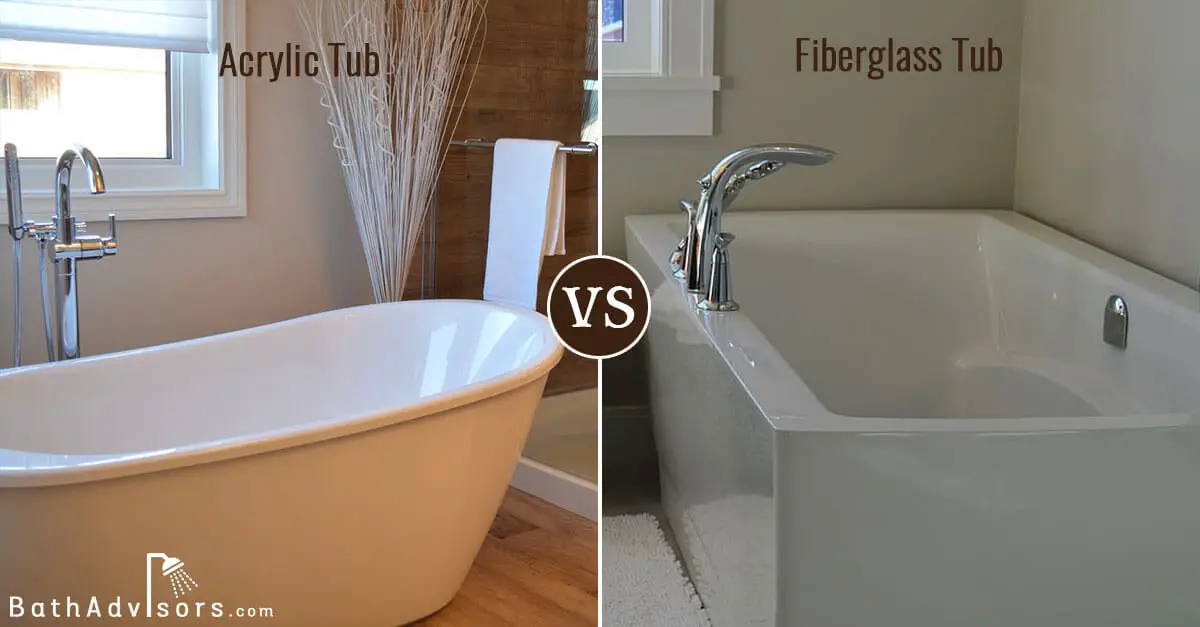 Acrylic vs Fiberglass Tub