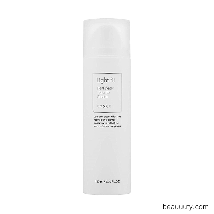 Light Fit Real Water Toner To Cream 130ml