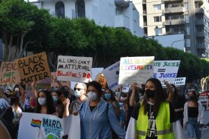 Youth activists march for climate justice at recent "March 4 Our Future."