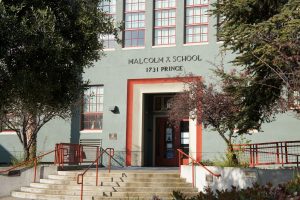 Malcom X Elementary School has been open to small cohorts of students since November 9.