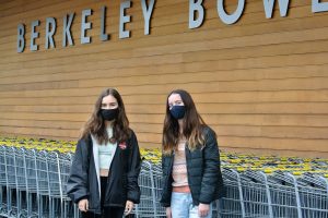 Co-Presidents of the BHS Zero Waste Club Anya Draves (left) and Tallula Miller-Ross (right) have led campaigns to reduce the use of plastic in local grocery stores.
