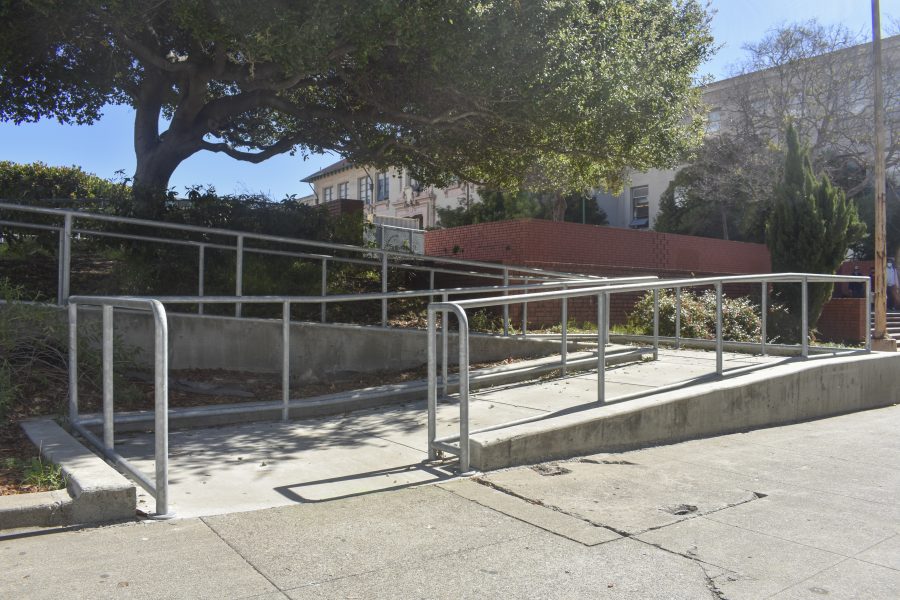 BHS has few structures — such as ramps — that assist differently-abled individuals.
