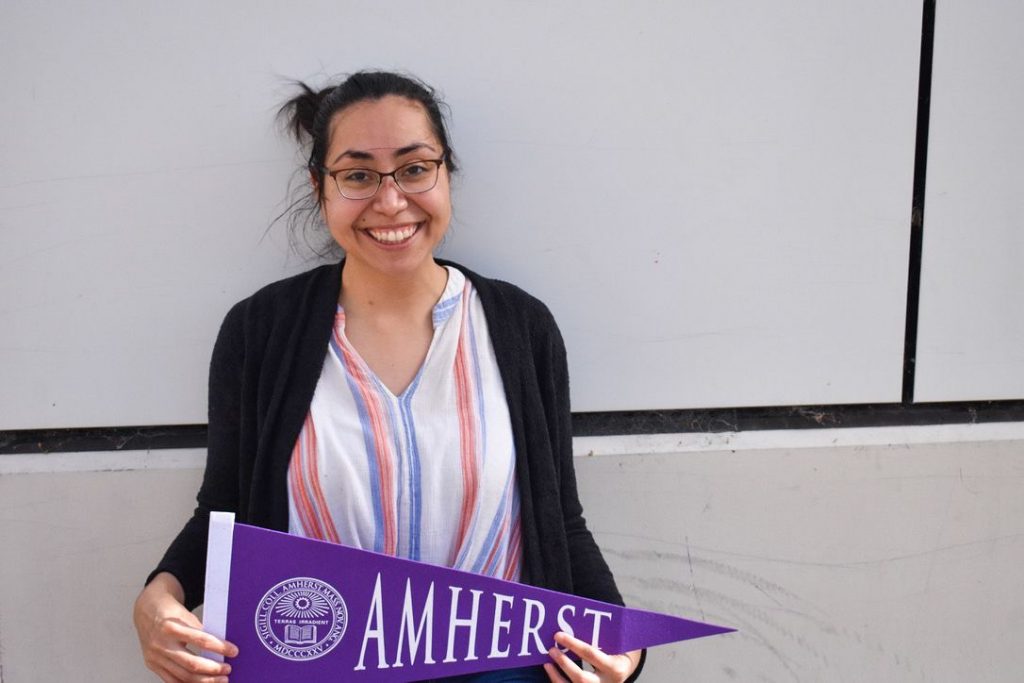 BHS college counselor Yasmin Navarro attended Amherst through QuestBridge.