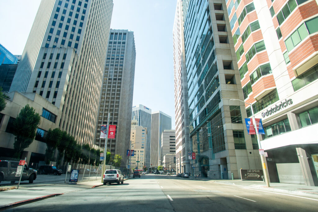 SF's streets left empty by the city's economic downfall.