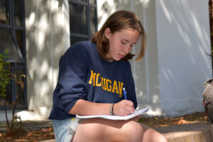 BHS student Julia Segre intends to apply to the Youth Poet Laureate Program.