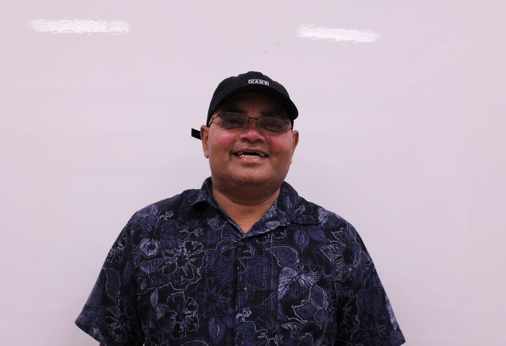 Praneshwar Chandra has worked at BHS as a custodian for the past nine years