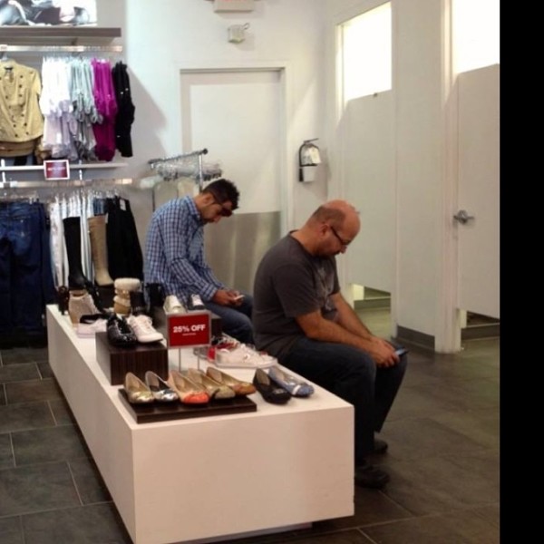 This Hilarious Instagram Captures How Miserable Men Are When Taken Shopping