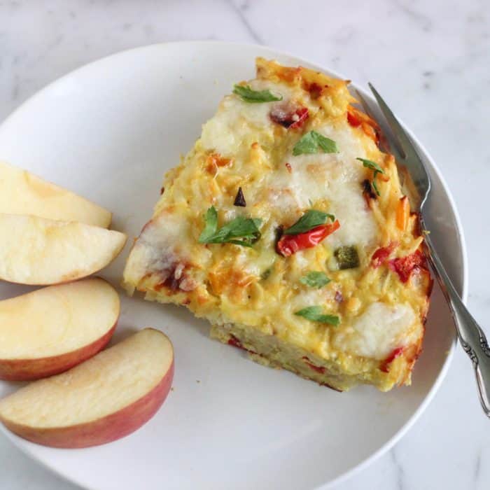 Skillet Hash Brown Breakfast Casserole from Living Well Kitchen