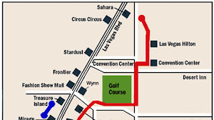 Vegas Map Hotels