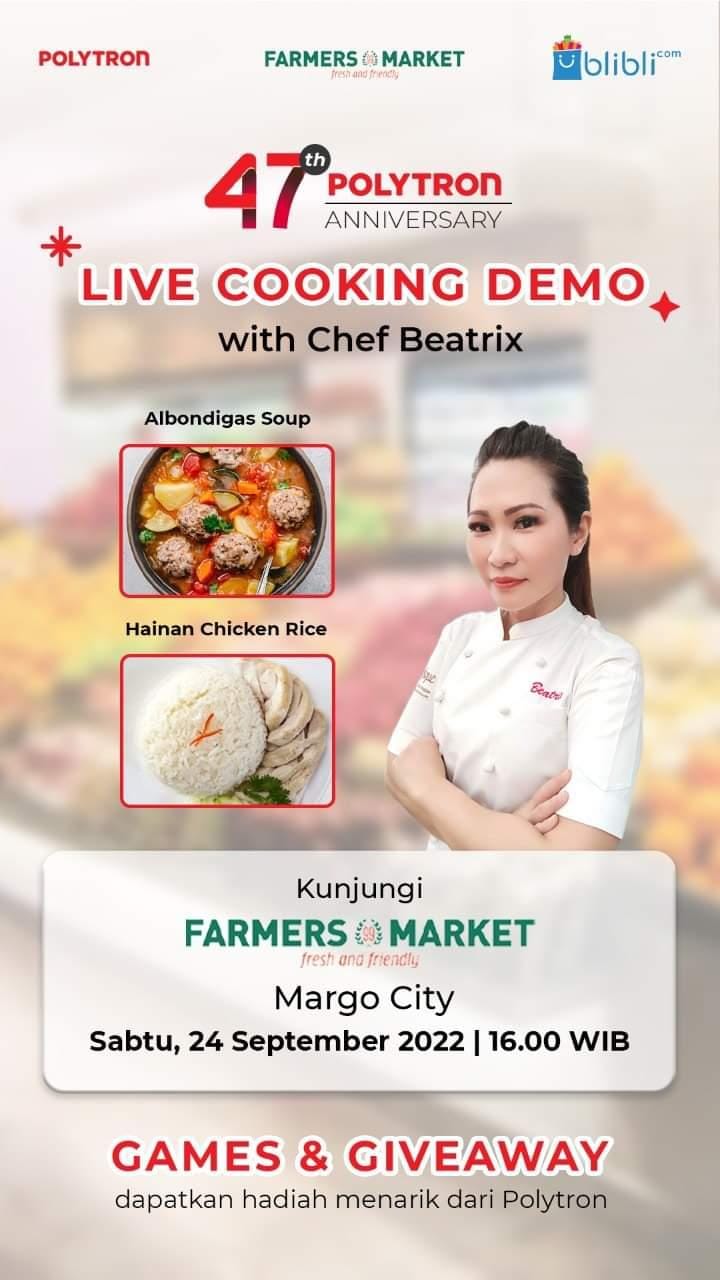 Memasak Nasi Ayam Hainan Dan Albondigas Soup Ala Chef Beatrix Tanpa Kompor Ade Ufi