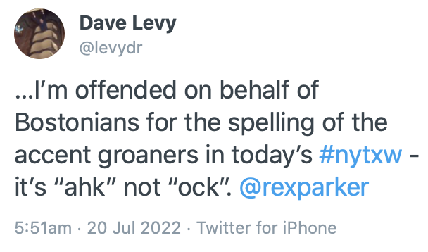 Rex Parker Does The Nyt Crossword Puzzle Scottish Island Home To Fingal S Cave Wed 7 20 22 Popular Comic Strip About A 17 Year Old High School Student Comment After A Swish
