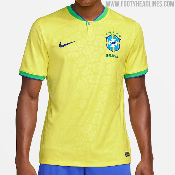 Brazil 2022 World Cup Home Away Kits Revealed Footy Headlines