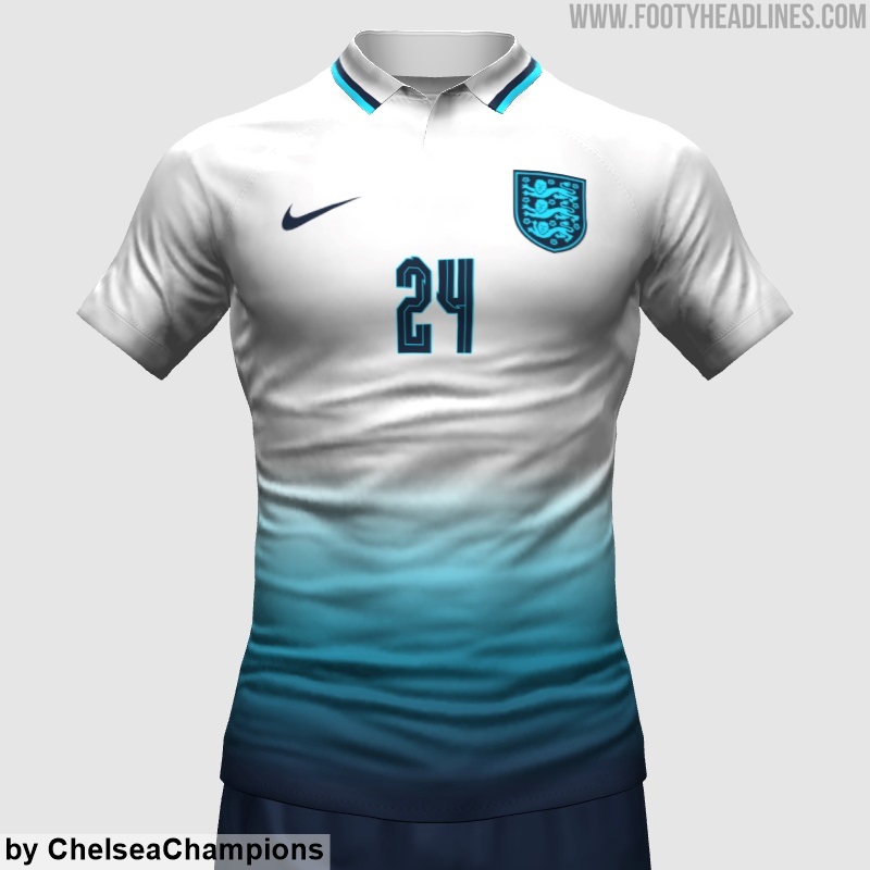 England 2022 World Cup Home Kit Prediction Footy Headlines