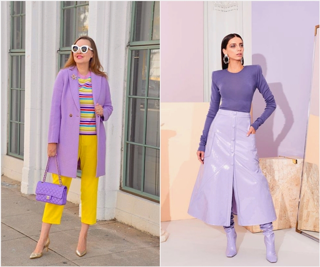 Come Abbinare Il Lilla E Tutte Le Sfumature Del Viola Pastello Glam Style