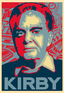 Jack Kirby Portrait - by Russell Payne