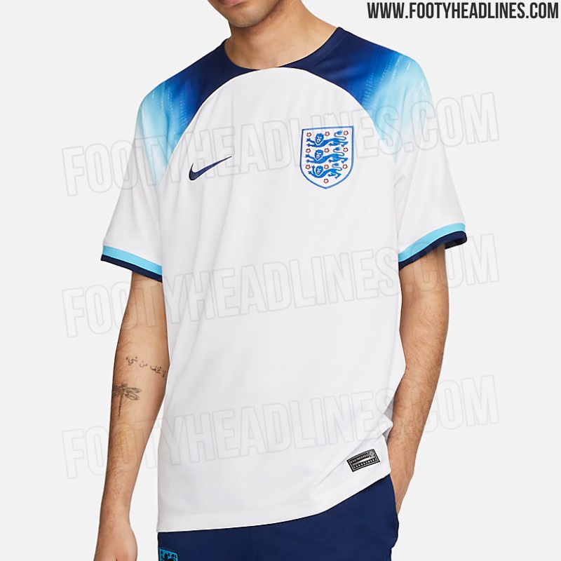 England 2022 World Cup Home Kit Leaked Footy Headlines