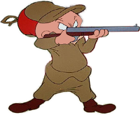 Elmer Fudd – bang!