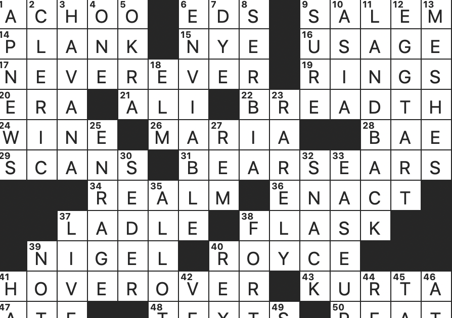 Rex Parker Does The Nyt Crossword Puzzle Loose Collarless Shirt Popular In India Mon 5 2 22 Indigenous Reclamation Movement Utah National Monument Called Shash Jaa In Navajo