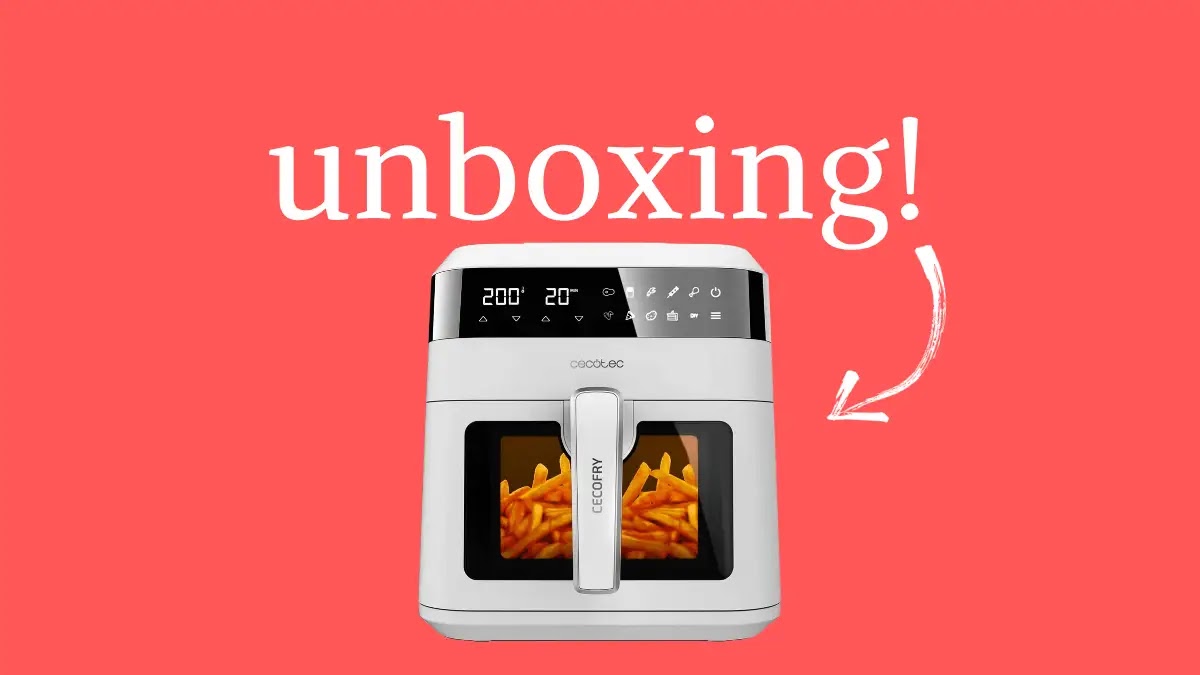 Ya Podemos Cotillear Lo Que Cocinamos En La Airfryer A Traves De La Ventana De La Cecofry Window Experience 6000 Directo A La Freidora De Aire