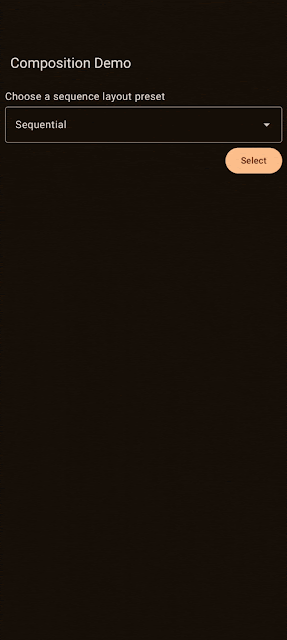 moving image of picture in picture on a mobile device
